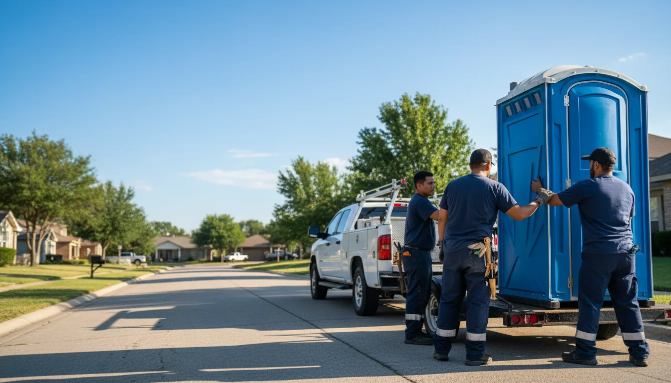 Portable Toilet Rental in Flat Rock, IL near me